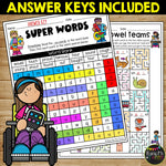 Vowel Teams Worksheets and Activities No Prep Printables Long Vowels