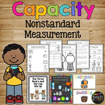 Nonstandard Capacity Unit for Kindergarten, 1st Measurement