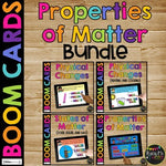 Properties of Matter BUNDLE BOOM CARDS™ Distance Learning Physical Changes