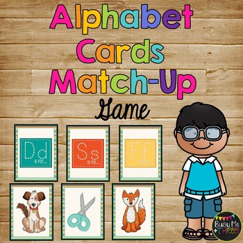 Alphabet Cards Match Up, Beginning Sounds Game