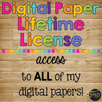 Digital Papers LIFETIME LICENSE {Complete Bundle Set}