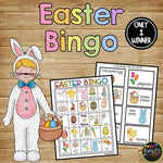 EASTER BINGO Activity Game {25 Different Bingo Cards}