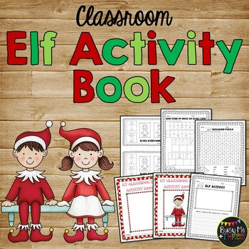 Elf Activity Book, Elf Tracker {K, 1, 2}