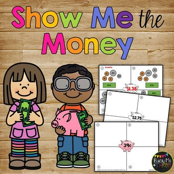 Counting Money Activity - Show Me The Money {1st, 2nd, 3rd Grade}