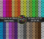 Black Polka Dot Mix No. 2 Digital Papers {Commercial Use Digital Graphics}