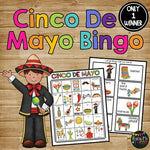 CINCO DE MAYO BINGO Game Activity {25 Different Bingo Cards}