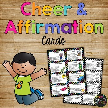 Positive Affirmations and Cheer Cards