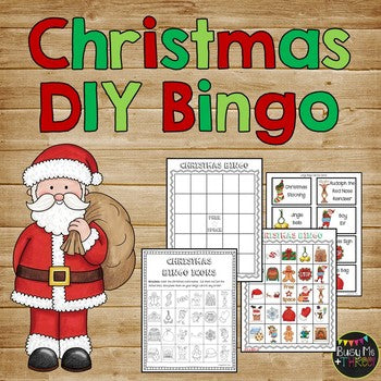 Christmas Bingo DIY {DO IT YOURSELF}