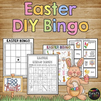 Easter Bingo Activity Game DIY {DO IT YOURSELF}