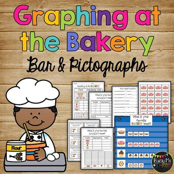Bar Graphs and Pictograph Activity with Class Survey and Worksheets