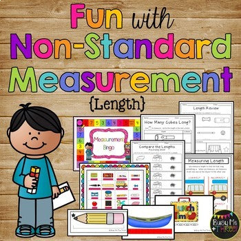 Nonstandard Measurement, Length | Cubes and Paper Clips | Kindergarten & First