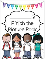 Finish the Picture Writing Prompts Activity, Morning Work, Early Finisher