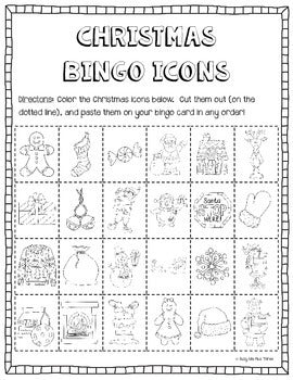 Christmas Bingo DIY {DO IT YOURSELF}