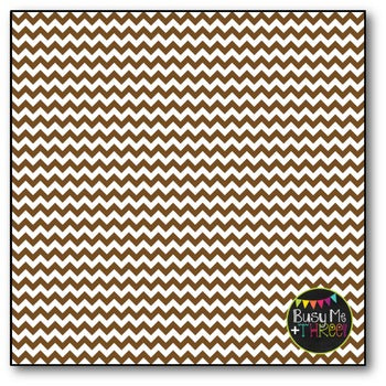 Brown Chevron Digital Papers {Commercial Use Digital Graphics}