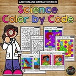 Color by Code Activities SCHOOL BUNDLE Math {Addition & Subtraction to 20}