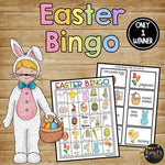 Easter Activities BUNDLE {Bingo, No Prep Worksheets, Color by Number, Writing}