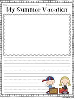 Back to School Worksheets and Activities, Math & Literacy, Crafty