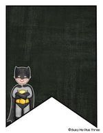 Superhero Editable Banners {Chalkboard Theme}