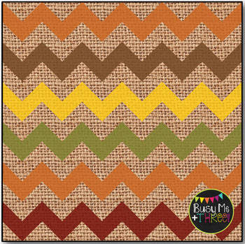 Thanksgiving Chevron on Burlap Digital Papers {Commercial Use Digital Graphics}
