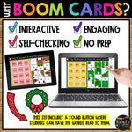 Boom Cards™ Christmas Math Puzzles Digital Learning Activity Mystery Pictures