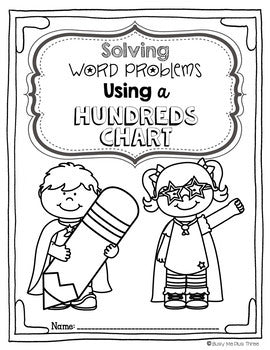 Word Problems Using a Hundreds Chart & Ten Frames (Number up to 20)