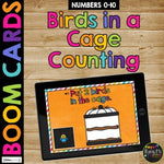 Kindergarten Boom Cards™ Counting to 10 Pet Themed Digital Task Cards