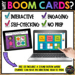 Distance Learning Fraction Game for 1st and 2nd Grade BOOM CARDS™