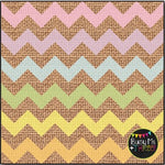 LARGE Pastel Chevron Burlap Digital Papers {Commercial Use Digital Graphics}