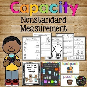 Nonstandard Measurement Activities BUNDLE {Capacity, Weight, Length}