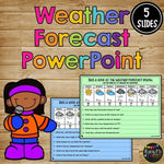 Weather Forecast and Observations BUNDLE, 2nd Grade Science