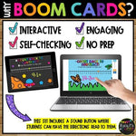 Subtracting Numbers on the Number Line to 20 BOOM CARDS™ Digital Learning Game