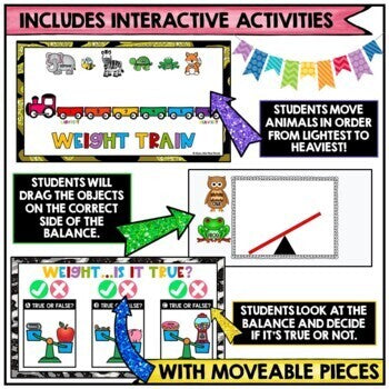 Nonstandard WEIGHT Digital Version for Google Classroom™ Distance Learning