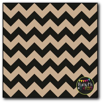 Neutral & BLACK Chevron Digital Papers {Commercial Use Digital Graphics}