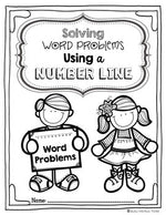 Word Problems Using a Number Line (Triple Digit Numbers)