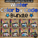 ALL Holidays and Seasons Color by Code BUNDLE Boom Cards™