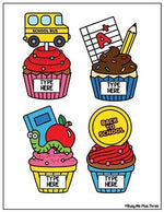 Classroom Wish List CUPCAKES, Meet the Teacher, Back to School