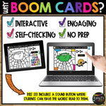 Boom Cards™ Halloween Color by Code FRANKENSTEIN Digital Learning Activity