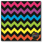 Large Bright Chevron {BLACK} Digital Papers {Commercial Use Digital Graphics}