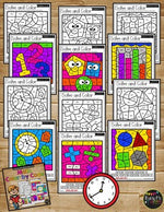 Back to School Activities MATH Color by Code {Addition & Subtraction to 20}