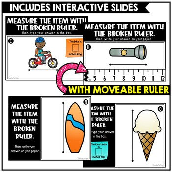 Broken Ruler Digital Version for Use with Google Classroom™ Distance Learning