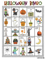 HALLOWEEN BINGO Game Activity {25 Different Bingo Cards}