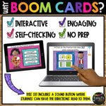 Distance Learning Fraction Game for 2nd Grade Digital BOOM CARDS™