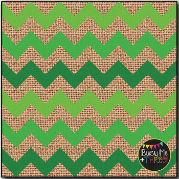 Christmas Digital Papers Classic Chevron Burlap {Commercial Use Graphics}