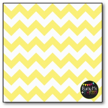 Ice Cream Sundae Chevron Digital Papers {Commercial Use Digital Graphics}