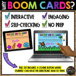 Adding Numbers on the Number Line Sums to 20 BOOM CARDS™ Digital Learning Game