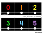 Classroom Decor Number Line & Number Path Rainbow and Black {-100 to 300}