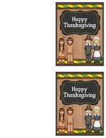 Thanksgiving Activities Thank You Notes and Cards {Editable}