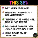 Boom Cards™ Fall Color by Code PUMPKIN Digital Learning Activity, Addition