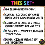 Food Chains BOOM CARDS™ Science Digital Learning