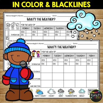 Weather Prediction and Observations Chart for Weather Forecast